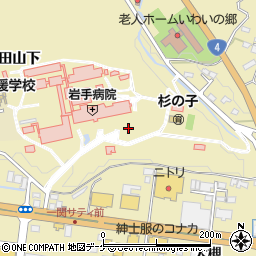 〒021-0056 岩手県一関市山目泥田山下の地図