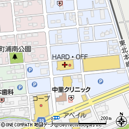 ハードオフオフハウス　一関店周辺の地図