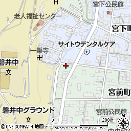 岩手県一関市宮前町15-18周辺の地図
