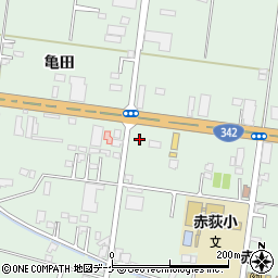 ファミリーマート一関赤荻店周辺の地図
