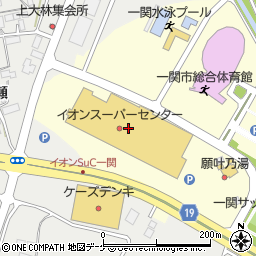 アスビーファム　一関店周辺の地図