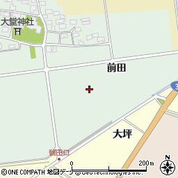 山形県酒田市鶴田前田周辺の地図
