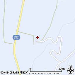 岩手県一関市東山町松川（深堀内ノ目）周辺の地図