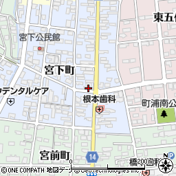 熊谷魚店周辺の地図