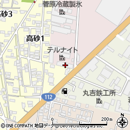 山形県酒田市北浜町2-100周辺の地図