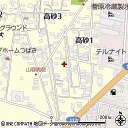 高砂水道有限会社周辺の地図