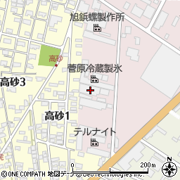 山形県酒田市北浜町2-86周辺の地図