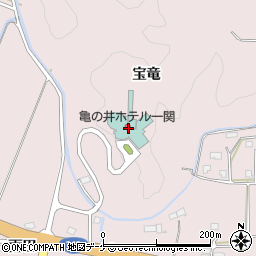 宝竜温泉周辺の地図