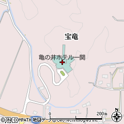 亀の井ホテル一関周辺の地図