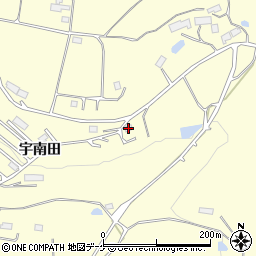 岩手県一関市狐禅寺宇南田99-12周辺の地図