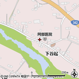 岩手県一関市厳美町沖野々173周辺の地図