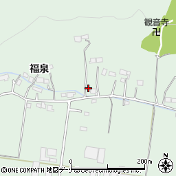 岩手県一関市赤荻福泉121周辺の地図