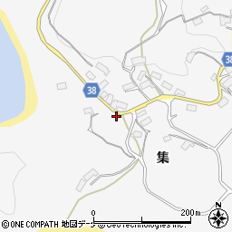 岩手県陸前高田市広田町集230周辺の地図