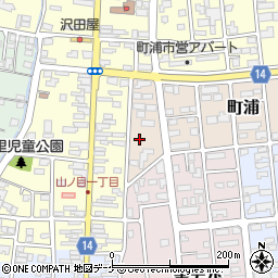 岩手県一関市町浦1-8周辺の地図