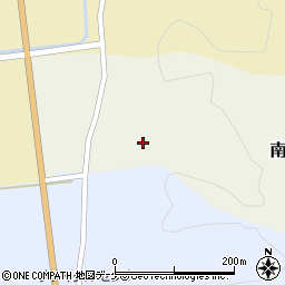 山形県酒田市南平沢大道東周辺の地図