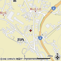 岩手県一関市山目沢内57周辺の地図
