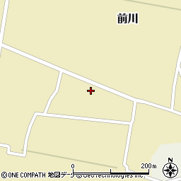 山形県酒田市前川前田26周辺の地図