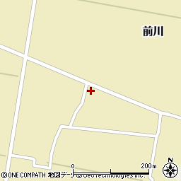 山形県酒田市前川前田28周辺の地図