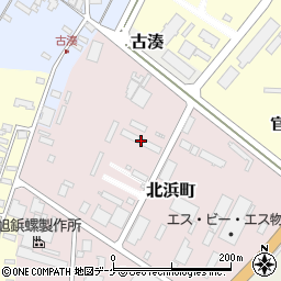 山形県酒田市北浜町3-78周辺の地図