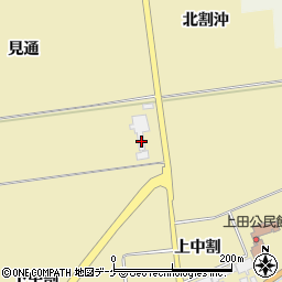山形県酒田市上野曽根北割沖38-2周辺の地図