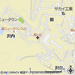 館ヶ丘周辺の地図