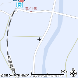 岩手県一関市東山町松川岩ノ下45-1周辺の地図