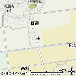 山形県酒田市吉田伊勢塚156-2周辺の地図