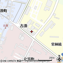山形県酒田市古湊36周辺の地図
