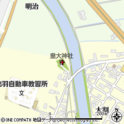 山形県酒田市豊里堂脇25周辺の地図