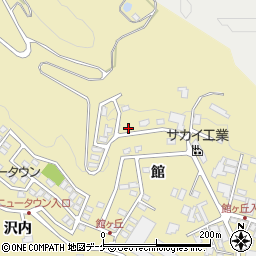 館ヶ丘第3児童公園周辺の地図