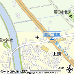 山形県酒田市豊里堂脇8周辺の地図