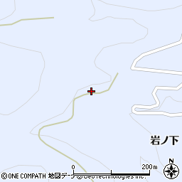 岩手県一関市東山町松川岩ノ下554周辺の地図