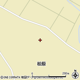 岩手県一関市千厩町奥玉松原44周辺の地図