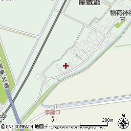 山形県酒田市保岡屋敷添4-2周辺の地図
