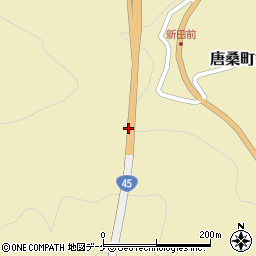 唐桑道路周辺の地図