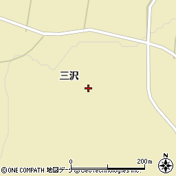 岩手県一関市千厩町奥玉三沢156-1周辺の地図