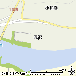 岩手県一関市舞川丑沢周辺の地図