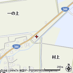山形県酒田市安田一の上72周辺の地図