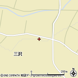 岩手県一関市千厩町奥玉三沢167周辺の地図