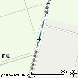 岩手県一関市川辺高田周辺の地図