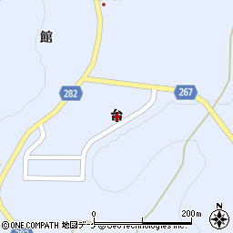 岩手県一関市東山町松川台周辺の地図