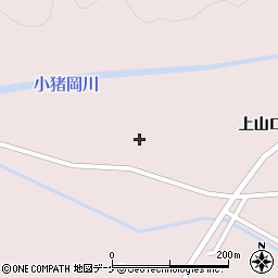 岩手県一関市厳美町上山口121周辺の地図