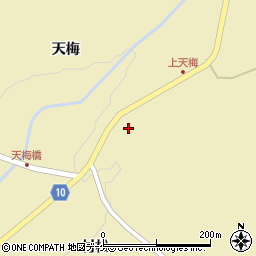 岩手県一関市千厩町奥玉天梅61周辺の地図