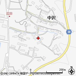 岩手県陸前高田市広田町中沢202-5周辺の地図