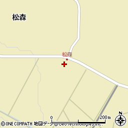 岩手県一関市千厩町奥玉八幡前周辺の地図
