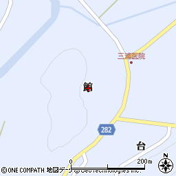 岩手県一関市東山町松川館周辺の地図