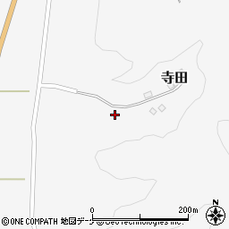 山形県酒田市寺田道ノ上83周辺の地図