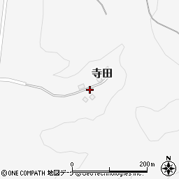 山形県酒田市寺田道ノ上93周辺の地図