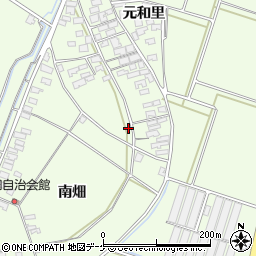 山形県酒田市藤塚元和里67周辺の地図