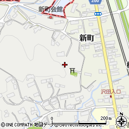 岩手県一関市中里沢田343-8周辺の地図
